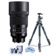 Adorama Sigma 135mm f/1.8 DG HSMART Lens for Leica Lmount Camera,Black W/Alta Pro Tripod 240969 T