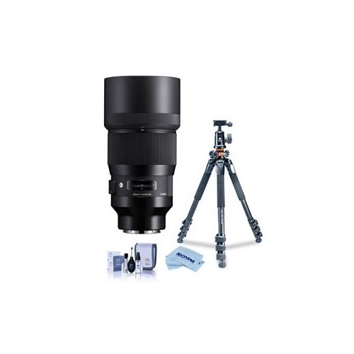  Adorama Sigma 135mm f/1.8 DG HSMART Lens for Leica Lmount Camera,Black W/Alta Pro Tripod 240969 T