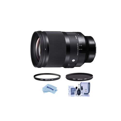  Adorama Sigma 35mm f/1.2 DG DN ART Lens for Leica L-Mount -With Hoya UV / CPL Filter Kit 341969 F