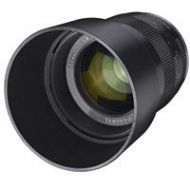 Adorama Samyang 85mm f/1.8 Manual Focus Lens for Canon EOS M Series Cameras - Black SY8518-M