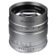 Adorama 7artisans Photoelectric 55mm f/1.4 Lens for Fujifilm X Mount - Silver A503S