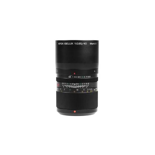  KIPON Ibelux 40mm f/0.85 Lens for Canon EF-M (Black) K2007 - Adorama