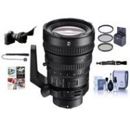 Adorama Sony FE PZ 28-135mm F4 OSS G E-Mount Lens W/Free Acc Bundle SELP28135G NK