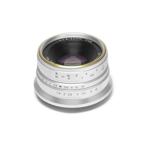  Adorama 7artisans Photoelectric 25mm f/1.8 Lens for Fujifilm X Mount - Silver A103S