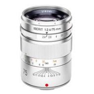 Kipon IBERIT 75mm f/2.4 for FUJI X (Silver) 7524-FX-S - Adorama