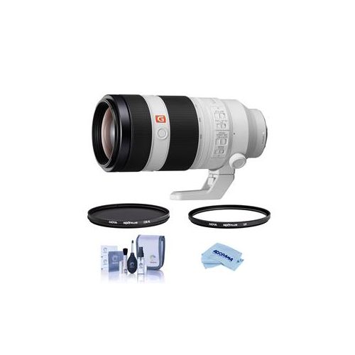  Adorama Sony FE 100-400mm f/4.5-5.6 GM OSS E-Mount Lens With Hoya 77 UV/CPL Filters SEL100400GM F