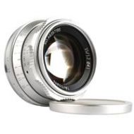 Adorama 7artisans Photoelectric 35mm f/1.2 Lens for Micro Four Thirds Mount - Silver A804S