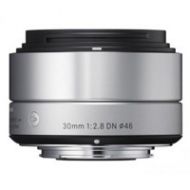 Adorama Sigma 30mm f/2.8 DN ART Lens for Micro Four Thirds Cameras, Silver 33S963