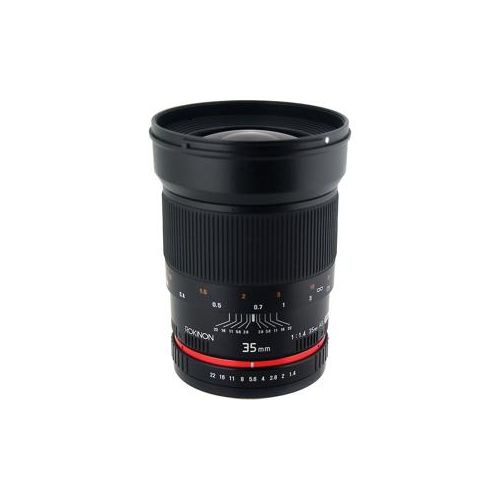  Adorama Rokinon 35mm f/1.4 Manual Focus Lens for Micro 4/3 Mount RK35M-MFT