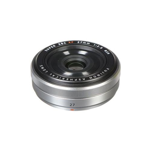  Fujifilm XF 27mm (41mm) F/2.8 Lens, Silver 16401581 - Adorama