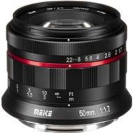 Meike 50mm f/1.7 Lens for Canon RF, Black 20780011 - Adorama