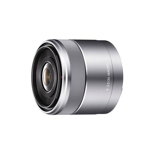  Sony E 30mm F/3.5 E-Mount Lens, Silver SEL30M35 - Adorama