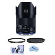 Adorama Zeiss Loxia 25mm f/2.4 Lens for Sony E Mount - With Hoya Filter Kit (UV/CPL) 2218-783 F