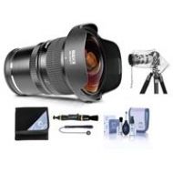 Adorama Meike 8mm f/3.5 Fisheye Lens for Micro-Four Thirds Black With Free Accessory Kit 19840005 A