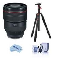 Adorama Canon RF 28-70mm f/2 L USM Lens with Tripod Bundle 2965C002 T