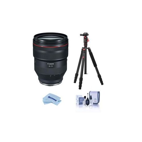  Adorama Canon RF 28-70mm f/2 L USM Lens with Tripod Bundle 2965C002 T