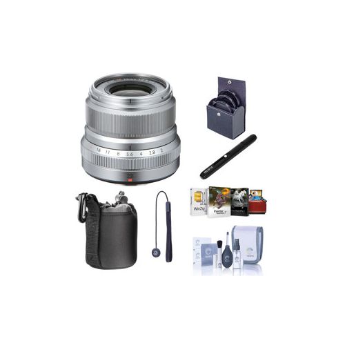  Adorama Fujifilm XF 23mm (35mm) F/2R WR Lens, Silver With Free Mac Software Package 16523171 AM