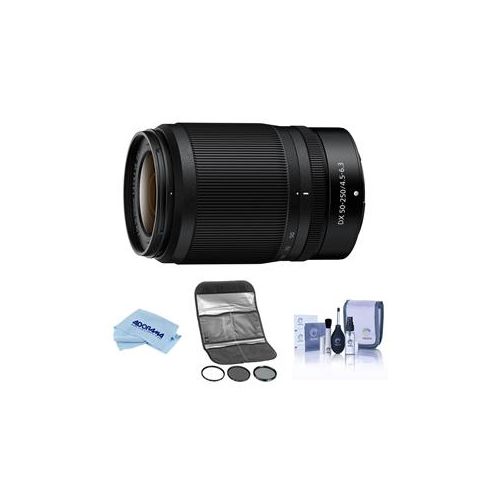  Adorama Nikon NIKKOR Z DX 50-250mm f/4.5-6.3 VR Lens - With Hoya Filter Kit 20085 F