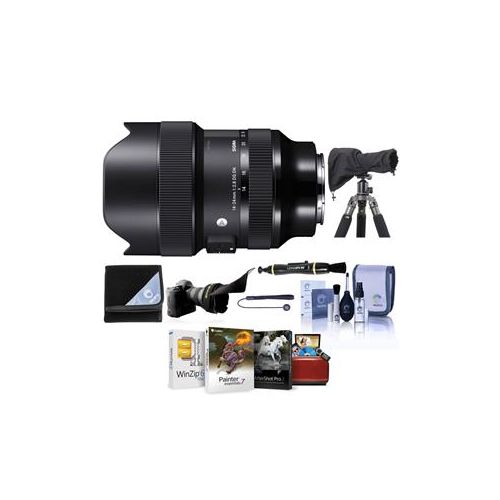  Adorama Sigma 14-24mm f/2.8 DG DN ART Zoom Lens for Sony E-Mount W/Free Mac Acc Bundle 213965 AM