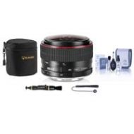 Adorama MEIKE 6.5mm f/2.0 Lens for Canon EF-M, Black With Free Accessory Bundle 19980003 A