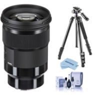 Adorama Sigma 50mm f/1.4 DG HSM ART Lens for leica Lmount Camera,Black W/Alta Pro Tripod 311969 T