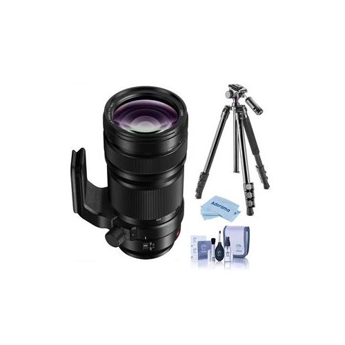  Adorama Panasonic 70-200mm f/4 LUMIX S OIS L-Mount Lens W/Vanguard Alta Pro 264AT Tripod S-R70200 T