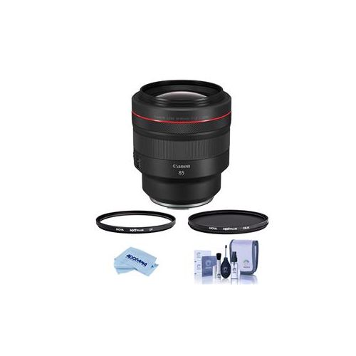  Adorama Canon RF 85mm f/1.2 L USM Lens with Filter Bundle 3447C002 F