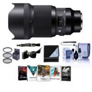 Adorama Sigma 85mm f/1.4 DG HSM ART Lens for Leica L-mount Black With Free PC ACC Bundle 321969 A