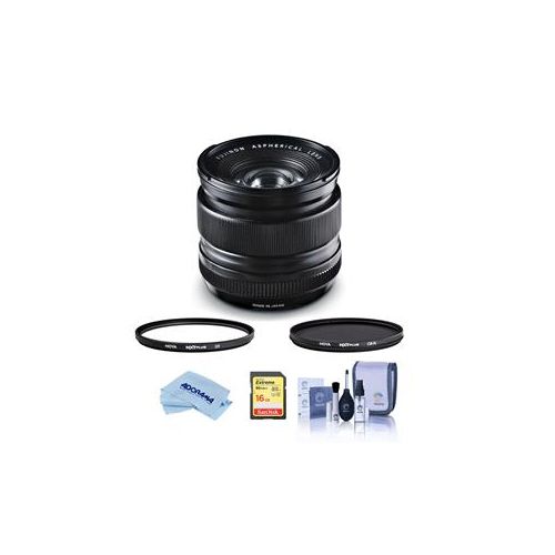  Adorama Fujifilm XF 14mm (21mm) F2.8 R Lens W/Hoya 58mm HMC UV / CPL Filter /16 GB Card 16276481 F