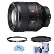 Adorama Sony FE 85mm F1.4 GM (G Master) E-Mount Lens - With Hoya UV / CPL Filter Kit SEL85F14GM F