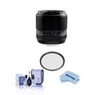 Adorama Fujifilm XF 60mm f/2.4 R Macro Lens With B + W 39mm UV Haze Filter / More 16240767 F