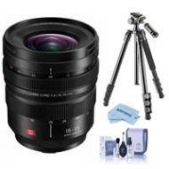 Adorama Panasonic 16-35m f/4.0 LUMIX S Pro L-Mount Lens W/Vanguard Alta Pro 264AT Tripod S-R1635 T