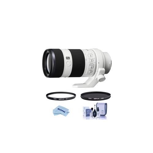  Adorama Sony FE 70-200mm f/4.0 G OSS E-Mount Lens - With Hoya Filter Kit SEL70200G F