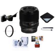 Adorama Fujifilm XF 60mm (90mm) F/2.4 Macro Lens with Free Mac Accessory Kit 16240767 AM