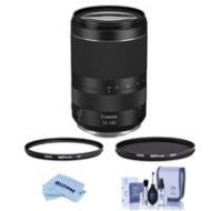 Adorama Canon RF 24-240mm f/4-6.3 IS USM Lens with Filter Bundle 3684C002 F