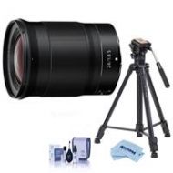 Adorama Nikon NIKKOR Z 24mm f/1.8 S Lens for Z Series Mirrorless Cameras W/Tripod Kit 20080 T