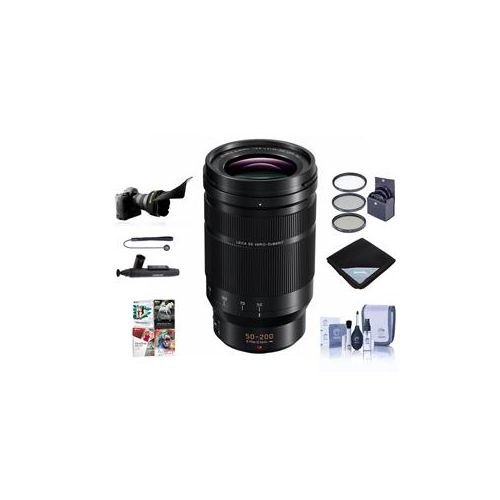  Adorama Panasonic Lumix G Leica DG Elmarit 50-200mm F/2.8-4 O.I.S. Lens W/Free Acc Kit H-ES50200 A