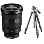 Adorama Sony FE 16-35mm f/2.8 GM GM E-Mount Lens W/Vanguard 264AB-100 Tripod SEL1635GM T