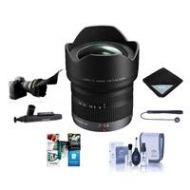 Adorama Panasonic Lumix G Vario 7-14mm f/4 Zoom Lens for Micro 4/3 Mount W/Free ACC KIt H-F007014 A