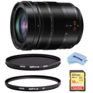 Adorama Panasonic Lumix G Leica DG Vario-Elmarit 12-60mm F/2.8-4 OIS Lens W /Filter Kit H-ES12060 F