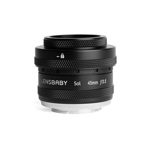  Lensbaby Sol 45, 45mm f/3.5 Lens for Fuji X LBS45F - Adorama