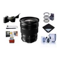 Adorama Fujifilm XF 10-24mm (15-36mm) F4.0 OIS Lens Black with Free Mac Accessory Bundle 16412188 AM