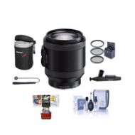 Adorama Sony E PZ 18-200mm F3.5-6.3 OS E-Mount Lens, Black w/Accessory Bundle SELP18200 AM