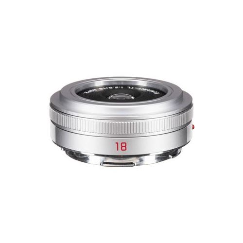  Adorama Leica Elmarit-TL 18mm f/2.8 Aspherical Pancake Lens for Mirrorless Camera,Silver 11089