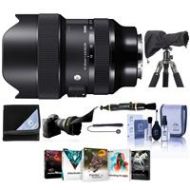 Adorama Sigma 14-24mm f/2.8 DG DN ART Zoom Lens for Sony E-Mount W/Free Pc Acc Bundle 213965 A