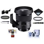 Adorama Sigma 105mm f/1.4 DG ART HSM Lens for Sony E-mount Cameras W/Free Mac Acc Bundle 259965 AM