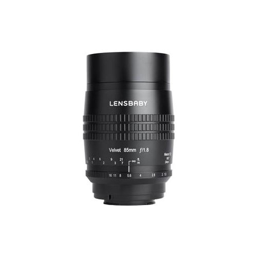  Lensbaby Velvet 85 85mm f/1.8 Lens for Canon RF LBV85CRF - Adorama