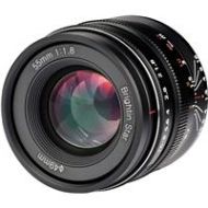 Adorama Brightin Star 55mm F1.8 Full Frame Large Aperture Focus Lens for Canon RF, Black BS5518RFBLK