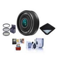 Adorama Panasonic Lumix G 14mm f/2.5 II Aspherical Lens for Micro 4/3 W/Accessory Bundle H-H014AK AM