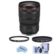 Adorama Canon RF 24-70mm f/2.8 L IS USM Lens with Filter Bundle 3680C002 F